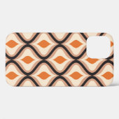 抽象芸術シームレスオーナメントパターンヴィンテージ図 Case-Mate iPhoneケース (裏面 (横))