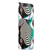 抽象芸術シームレスパターンクリエイティブデザイン タンブラー (回転右)