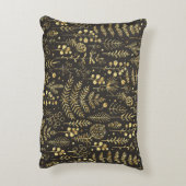 抽象芸術シームレスパターン。クリエイティブヴィンテージ背景 アクセントクッション (裏面(縦))