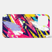 抽象芸術シームレスパターン。クリエイティブ背景 Case-Mate iPhoneケース (裏面 (横))