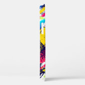 抽象芸術シームレスパターン。クリエイティブ背景 Case-Mate iPhoneケース (裏面 / 右)