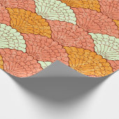 抽象芸術シームレスパターン、装飾背景 ラッピングペーパー (角)