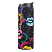 抽象芸術シームレスファッションパターン美しいスタイルワ タンブラー (回転左)