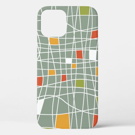 抽象芸術シームレスモダン:パターンデザイン。 Case-Mate iPhoneケース (裏面)