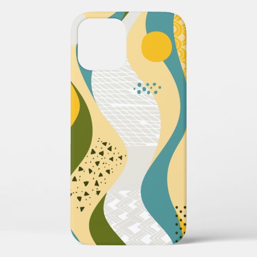 抽象芸術シームレス宇宙オーナメント Case-Mate iPhoneケース (裏面)