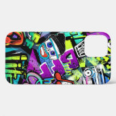 抽象芸術シームレス漫画。mで繰り返し Case-Mate iPhoneケース (裏面 (横))