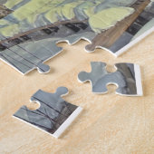 抽象芸術シーンセントラルパークニューヨーク。 ジグソーパズル (側面)