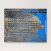 抽象芸術シーンセントラルパークニューヨーク。ジグソープ ジグソーパズル (横)