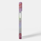 抽象芸術ジェムモノグラムパープルイエロー Case-Mate iPhoneケース (裏面 / 右)