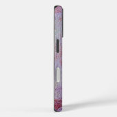 抽象芸術ジェムモノグラムパープル Case-Mate iPhoneケース (裏面 / 右)