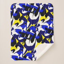 抽象芸術ジオメトリの一種のブランケット シェルパブランケット