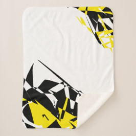 抽象芸術ジオメトリの一種のブランケット シェルパブランケット