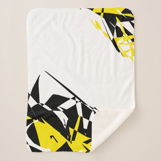 抽象芸術ジオメトリの一種のブランケット シェルパブランケット (正面)