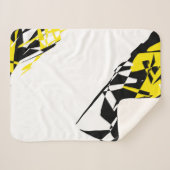 抽象芸術ジオメトリの一種のブランケット シェルパブランケット (正面(横))