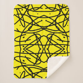 抽象芸術ジオメトリの一種のブランケット シェルパブランケット