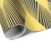 抽象芸術ジオメトリの背景アールデコ図 ラッピングペーパー (ロールコーナー)