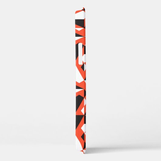 抽象芸術ジオメトリックブラシ:ヴィンテージパターン Case-Mate iPhoneケース (裏面 / 右)