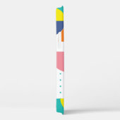 抽象芸術ジオメトリックモダン、ヴィンテージ形状。 Case-Mate iPhoneケース (裏面 / 右)