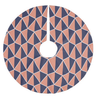 抽象芸術ジオメトリック：アールデコシームレス ブラッシュドポリエステルツリースカート