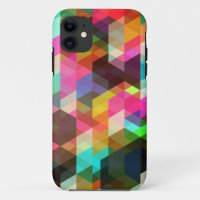 抽象芸術ジオメトリックiPhoneケース