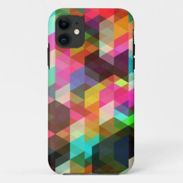 抽象芸術ジオメトリックiPhoneケース iPhone 11 ケース