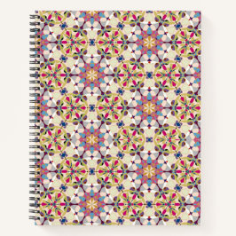 抽象芸術ジオメトリパステル ノートブック