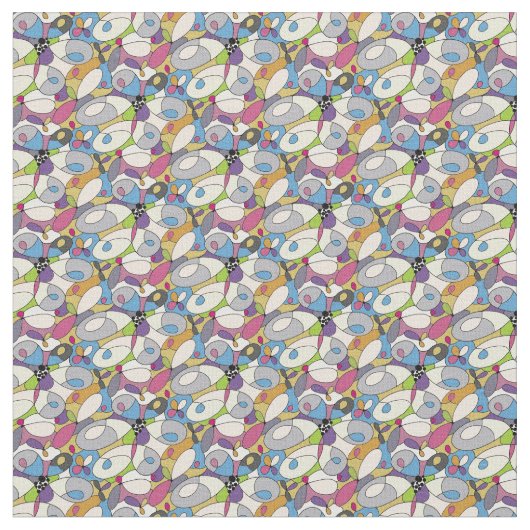抽象芸術ジオメトリパステル ファブリック (クローズアップ)