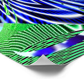 抽象芸術ジオメトリ1.1b ポスター (角)