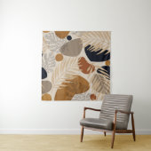 抽象芸術ジオメトリ、通常の自然ミニマル形状 タペストリー (インサイチュ)