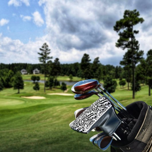 抽象芸術ジャングルゴルフヘッドカバー ゴルフヘッドカバー