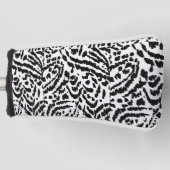 抽象芸術ジャングルゴルフヘッドカバー ゴルフヘッドカバー (正面)