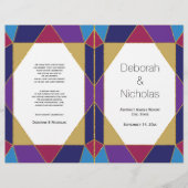 抽象芸術ジュエルモダンン結婚式 (正面)