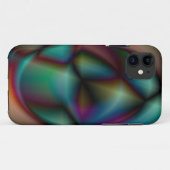 抽象芸術ジュエル・アート・ケース Case-Mate iPhoneケース (裏面(横))