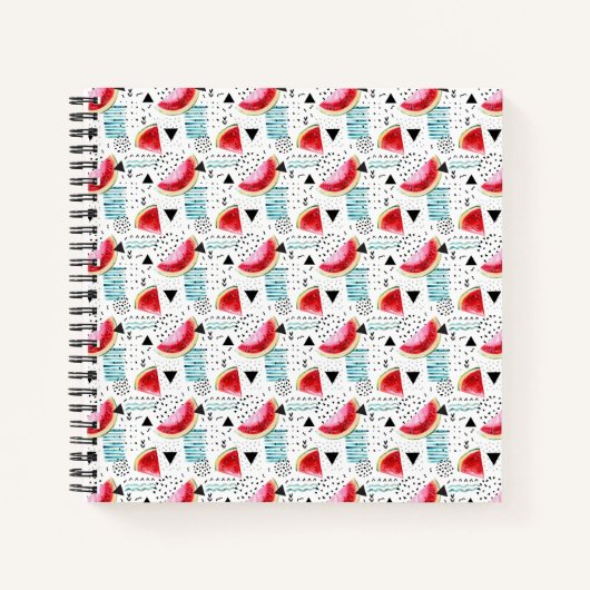 抽象芸術スイカ ノートブック (正面)