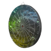 抽象芸術スイル ダーツボード (正面右)