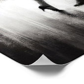 抽象芸術スエレガントイングダンス ポスター (角)