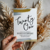 抽象芸術スエレガントクリプト金ゴールド21歳 招待状