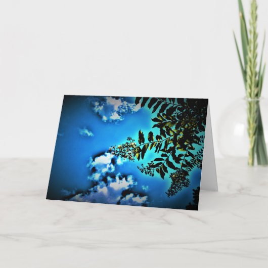 抽象芸術スカイ カード (正面)