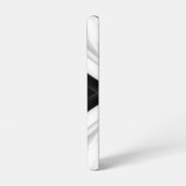 抽象芸術スクリプトモノグラム彼の彼女のPS私はあなたを愛している SAMSUNG GALAXYケース (左側面)