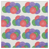 抽象芸術スケッチカラフルボール生地 ファブリック (見本)
