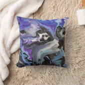 抽象芸術スケルトンデザインハロウィーンまたは任意の時間 クッション (ブランケット)