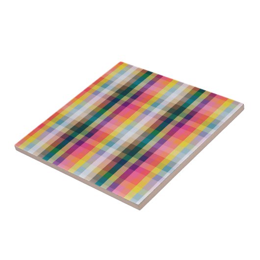 抽象芸術スコティッシュプライド タイル (側面)