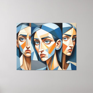 抽象芸術スタイリッシュアートキャンバユニークスホームデコール キャンバスプリント