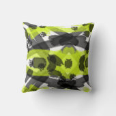 抽象芸術スタイリッシュアート永遠クッション枕 クッション (裏面)
