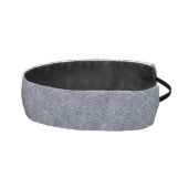 抽象芸術スタイリッシュフローラルパターンブルー/グレー アスレチックヘッドバンド (右)