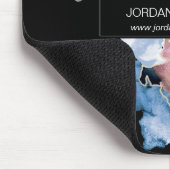 抽象芸術スタイリッシュ絵を描スプラッシュ事業webサイト マウスパッド (コーナー)