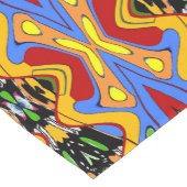 抽象芸術スタイル、追加文字、 ショートテーブルランナー (コーナー)