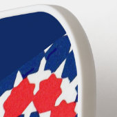 抽象芸術スターとx'esプリント ピックルボールラケット (左詳細)