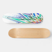 抽象芸術スタースケートボード スケートボード (横)