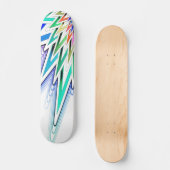 抽象芸術スタースケートボード スケートボード (正面)